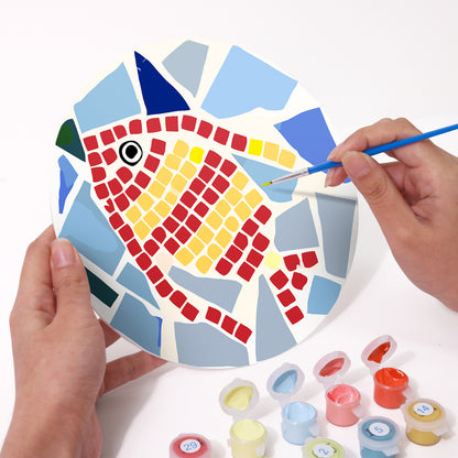 6 Piece Christmas Placemat Set 20cm - Set 8