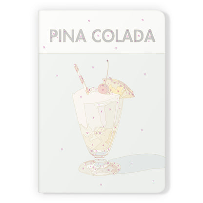 Paint & Sip Notebook – Piña Colada Edition
