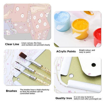 Las Vegas Glamour – Vintage Paint by Numbers
