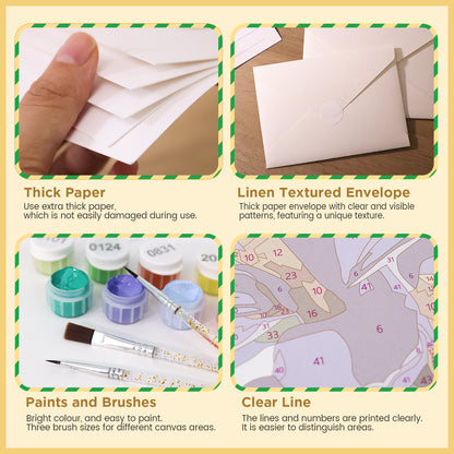 Holiday Cheer Postcard Paint Kit