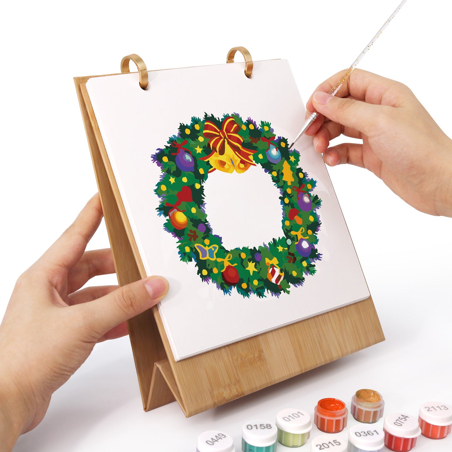 A Year of Cheer 2026: Christmas Paint-by-Numbers Calendar