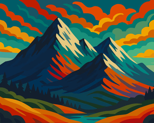 Colorful Mountains