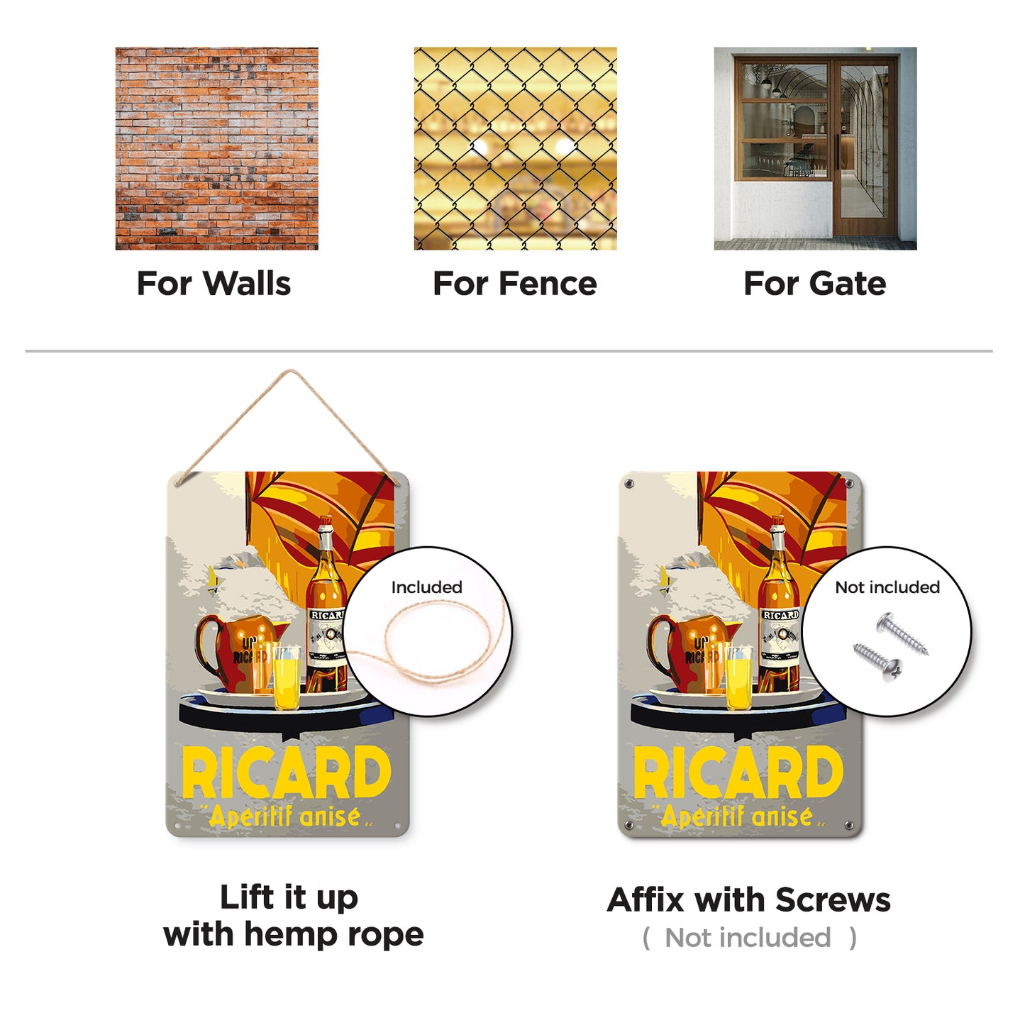 Ricard Aperitif Anise – Vintage Paint by Numbers