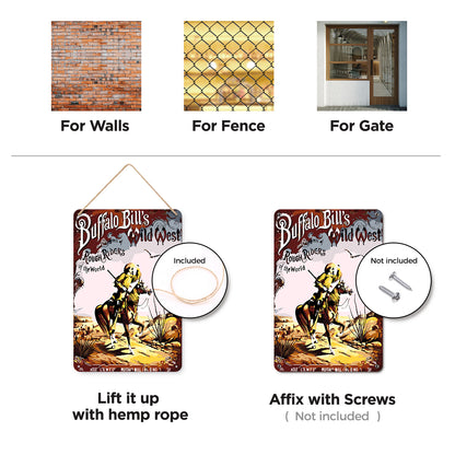 Buffalo Bill’s Wild West – Vintage Paint by Numbers