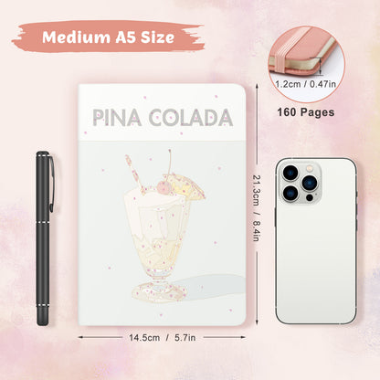 Paint & Sip Notebook – Piña Colada Edition
