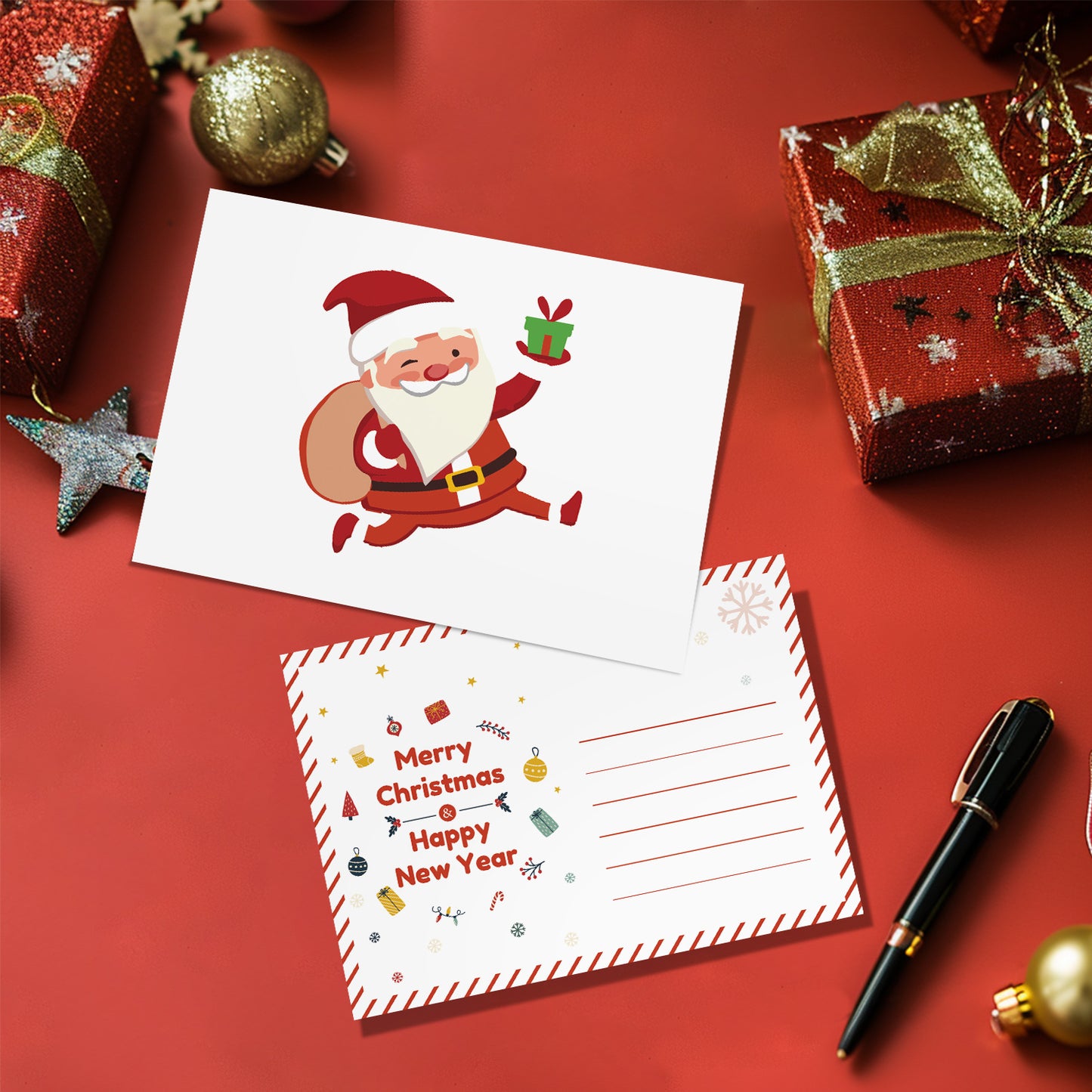 Holiday Cheer Postcard Paint Kit
