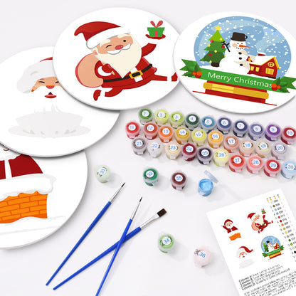 6 Piece Christmas Placemat Set 20cm - Set 26