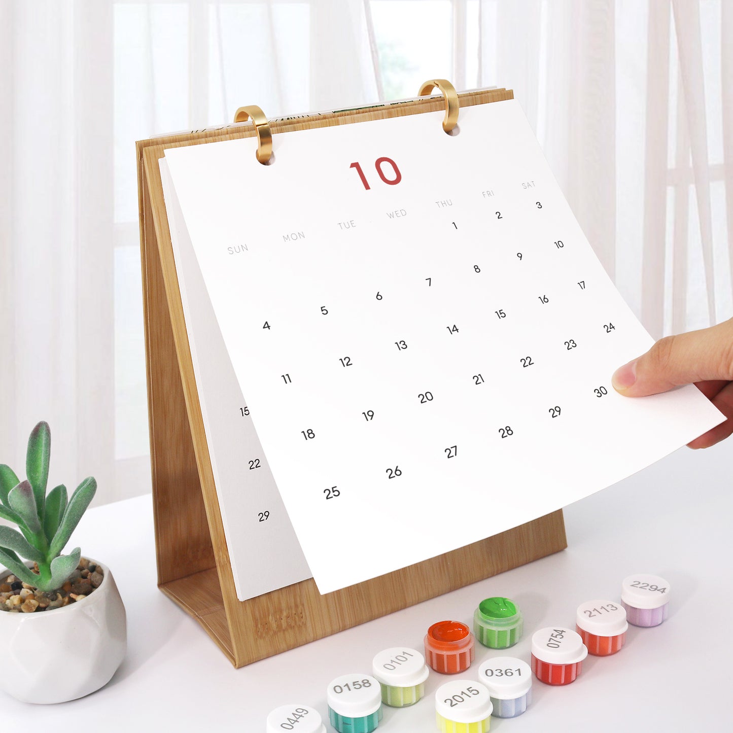 A Year of Cheer 2026: Christmas Paint-by-Numbers Calendar