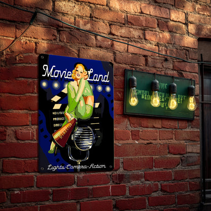 Movie Land – Vintage Paint by Numbers