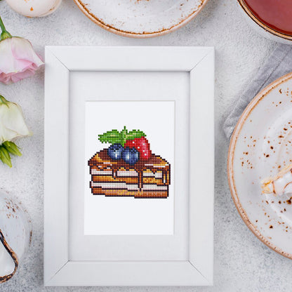 12 Assorted Food Diamond Paintings