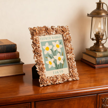 Tokyo Flower Market framed mini paint by numbers featuring elegant floral design inspired by Japanese aesthetics