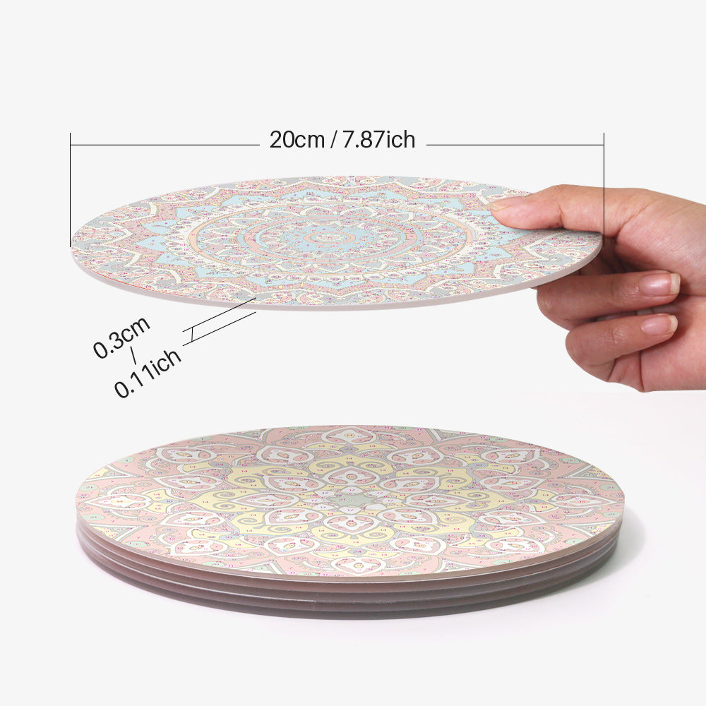 6 Piece Christmas Placemat Set 20cm - Set 16