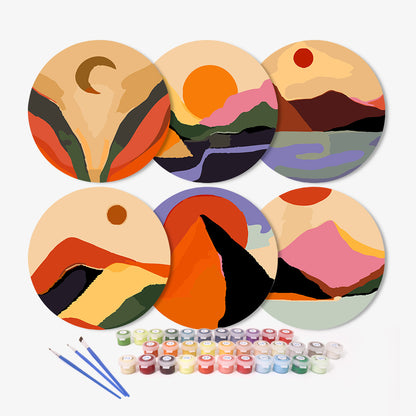 6 Piece Christmas Placemat Set 20cm - Set 15