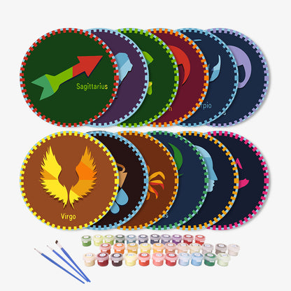 6 Piece Christmas Placemat Set 20cm - Set 22