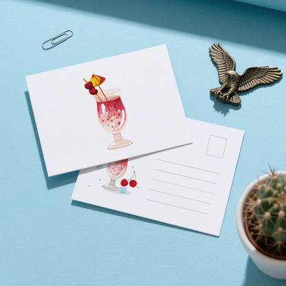 Cocktail Postcard Paint Kit