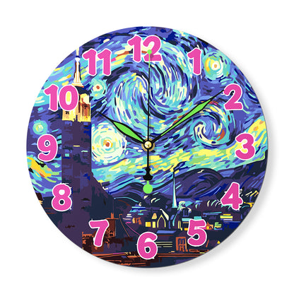 Paint the Moment – Starry Night Clock Kit