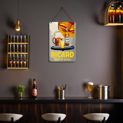 Ricard Aperitif Anise – Vintage Paint by Numbers