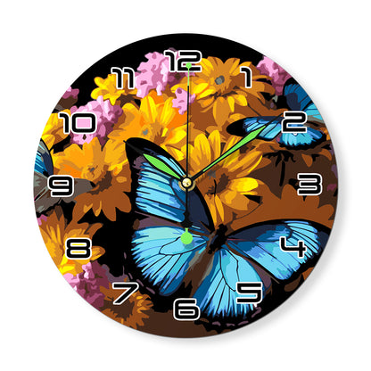 Paint the Moment – Butterfly Bloom Clock Kit