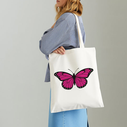 Pink Flutter Tote Paint by Numbers Kit
