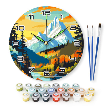 Paint the Moment – Mountain Majesty Clock Kit