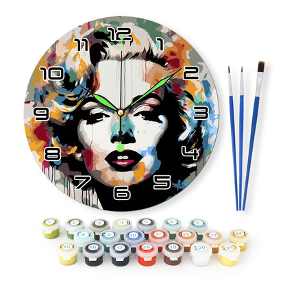 Paint the Moment – Pop Icon Clock Kit