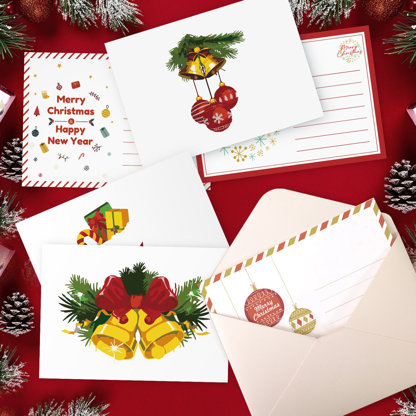 Holiday Cheer Postcard Paint Kit