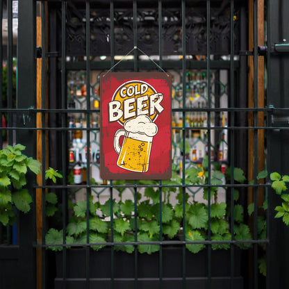 Cold Beer Mug – Vintage Paint by Numbers