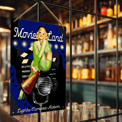 Movie Land – Vintage Paint by Numbers