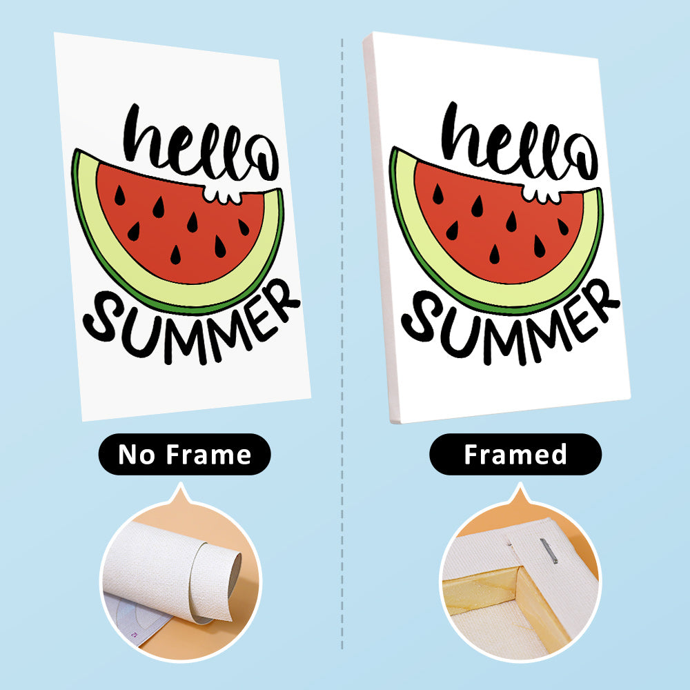 Sweet Summer Melons 6 Pack Mini Paint by Numbers Kit