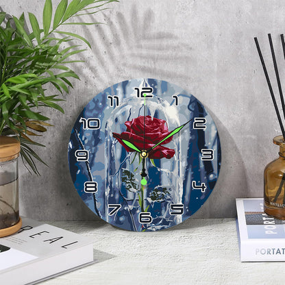 Paint the Moment – Enchanted Rose Clock Kit