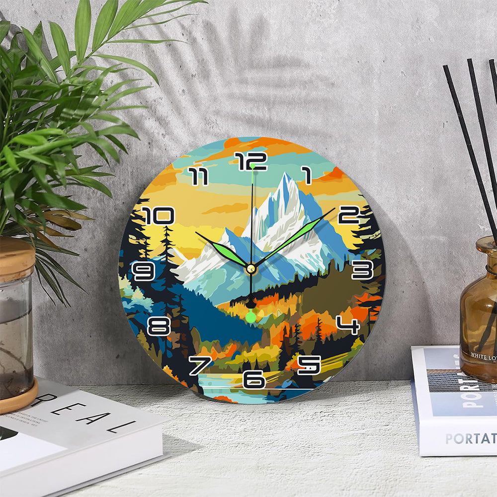 Paint the Moment – Mountain Majesty Clock Kit