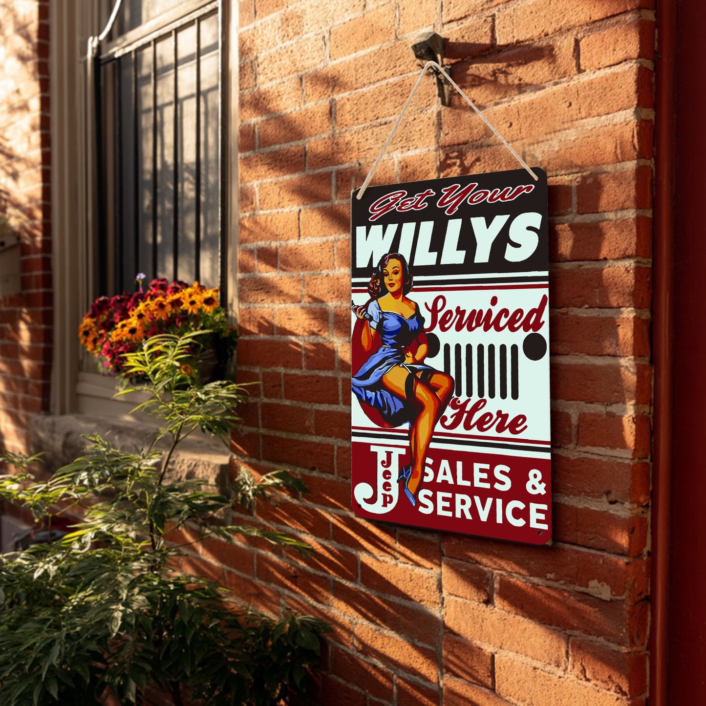 Get Your Willys Serviced Here – Vintage Paint by Numbers