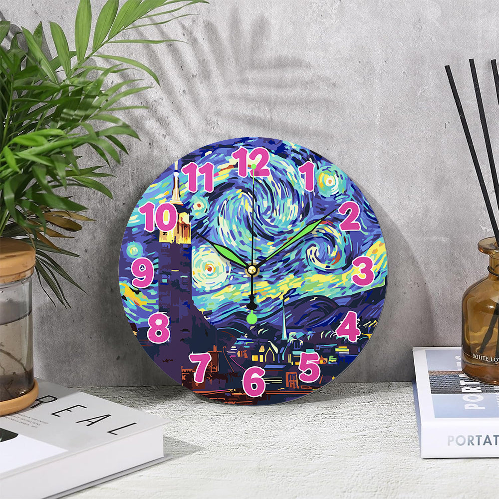 Paint the Moment – Starry Night Clock Kit