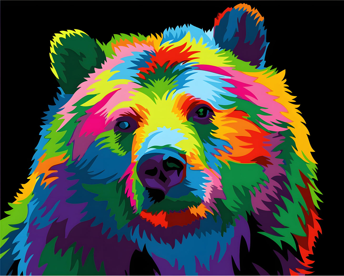 Pop Art Bear