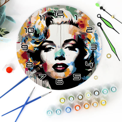 Paint the Moment – Pop Icon Clock Kit