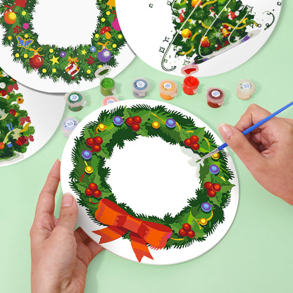 6 Piece Christmas Placemat Set 20cm - Set 25