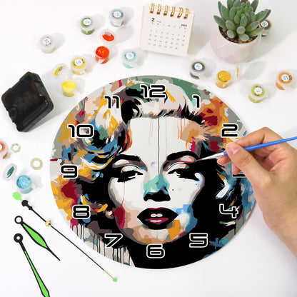 Paint the Moment – Pop Icon Clock Kit