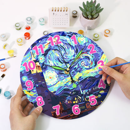 Paint the Moment – Starry Night Clock Kit