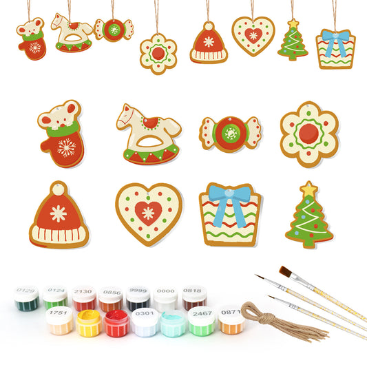 Holiday Sweets & Treats Paintable Ornaments
