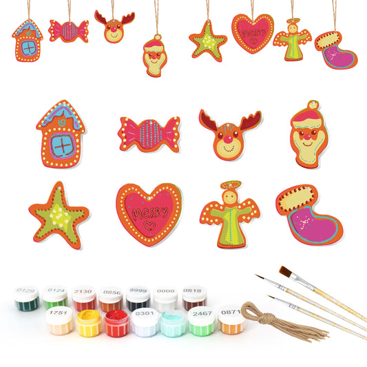 Winter Wonders Paintable Ornaments