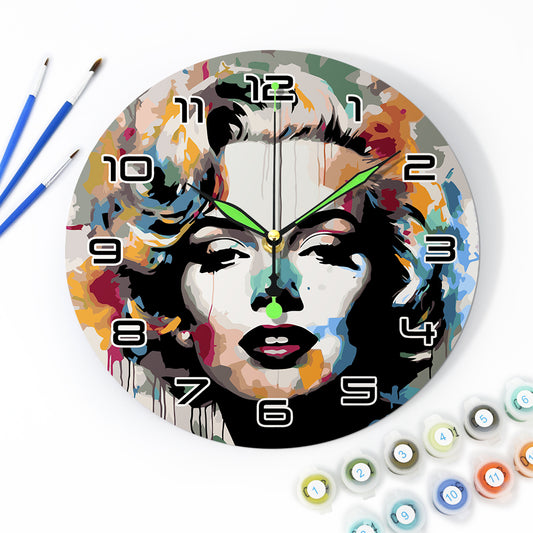 Paint the Moment – Pop Icon Clock Kit