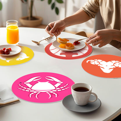 6 Piece Christmas Placemat Set 20cm - Set 21