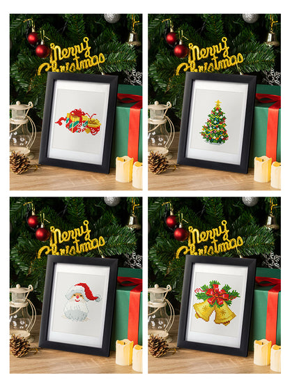 12 Assorted Christmas Diamond Paintings - Set 2