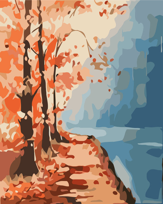Herbstseeufer