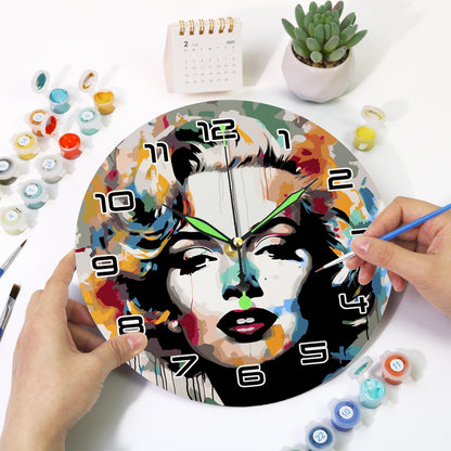 Paint the Moment – Pop Icon Clock Kit