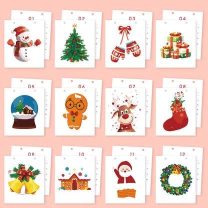 A Year of Cheer 2026: Christmas Paint-by-Numbers Calendar
