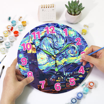 Paint the Moment – Starry Night Clock Kit