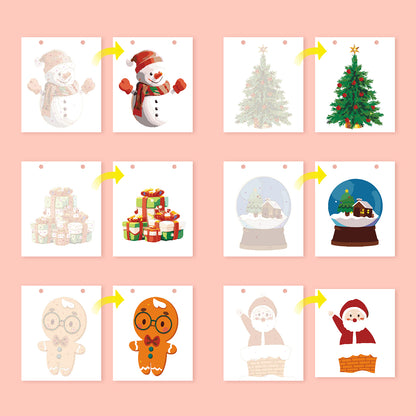 A Year of Cheer 2026: Christmas Paint-by-Numbers Calendar