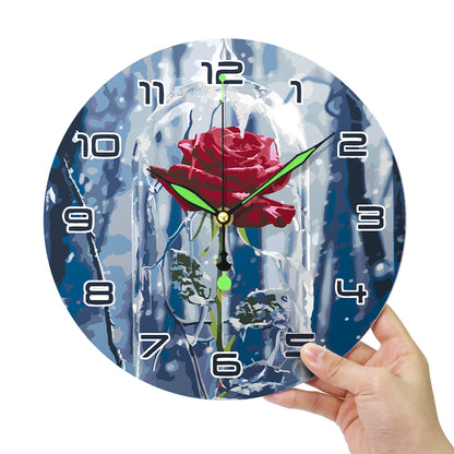 Paint the Moment – Enchanted Rose Clock Kit
