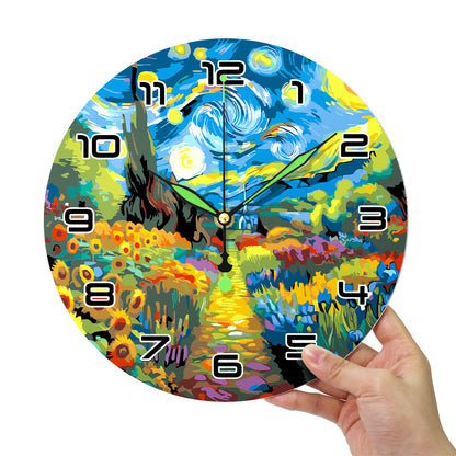 Paint the Moment – Starry Garden Clock Kit